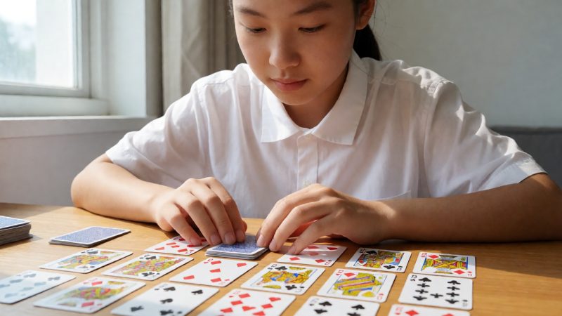 蜘蛛纸牌游戏 场景参考图